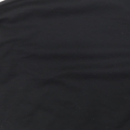 Boohoo Womens Black  Polyester Pullover Sweatshirt Size 12  Pullover