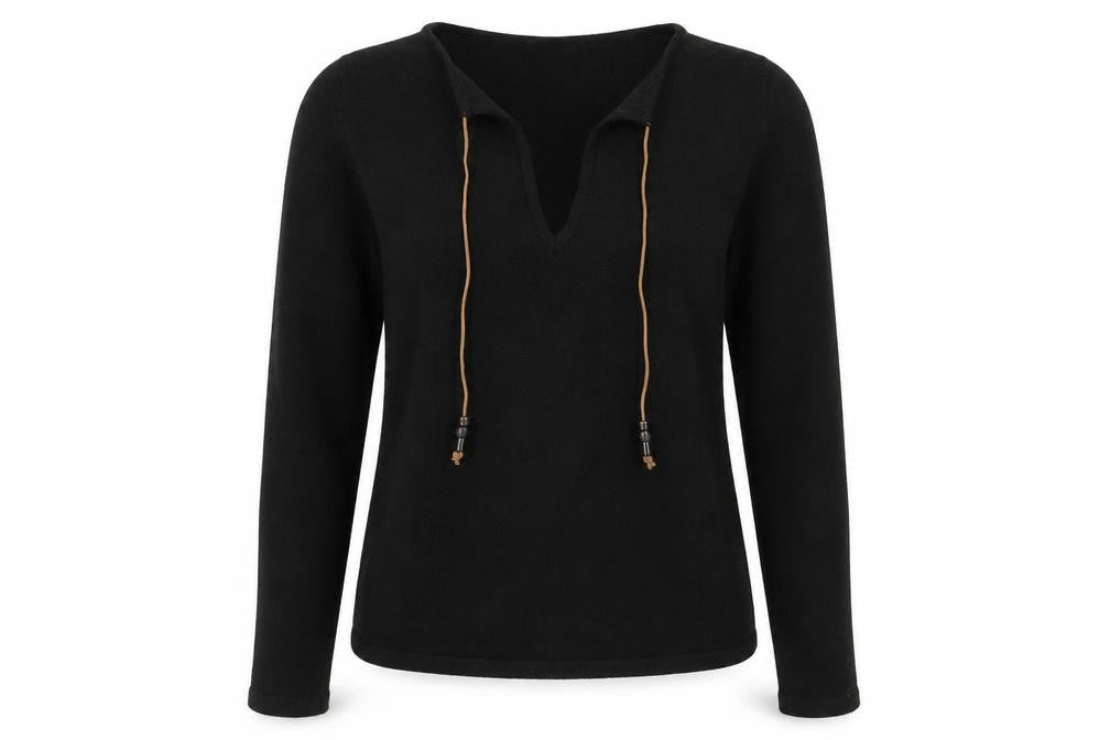 Womens UK Size 10 Marks and Spencer Black Pullover Jumper