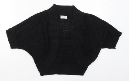 Womens UK Size S Pilot Black Cardigan Jumper
