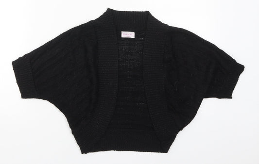 Womens UK Size S Pilot Black Cardigan Jumper