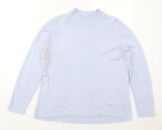 Womens UK Size M Bonmarché Blue Pullover Jumper