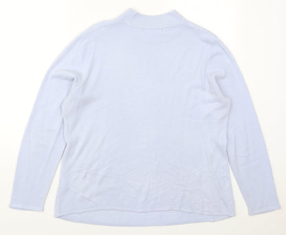 Womens UK Size M Bonmarché Blue Pullover Jumper