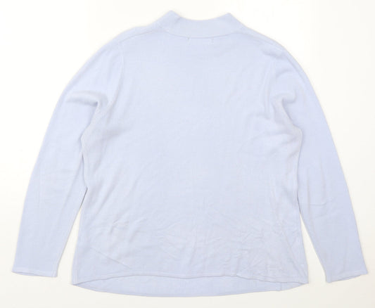Womens UK Size M Bonmarché Blue Pullover Jumper
