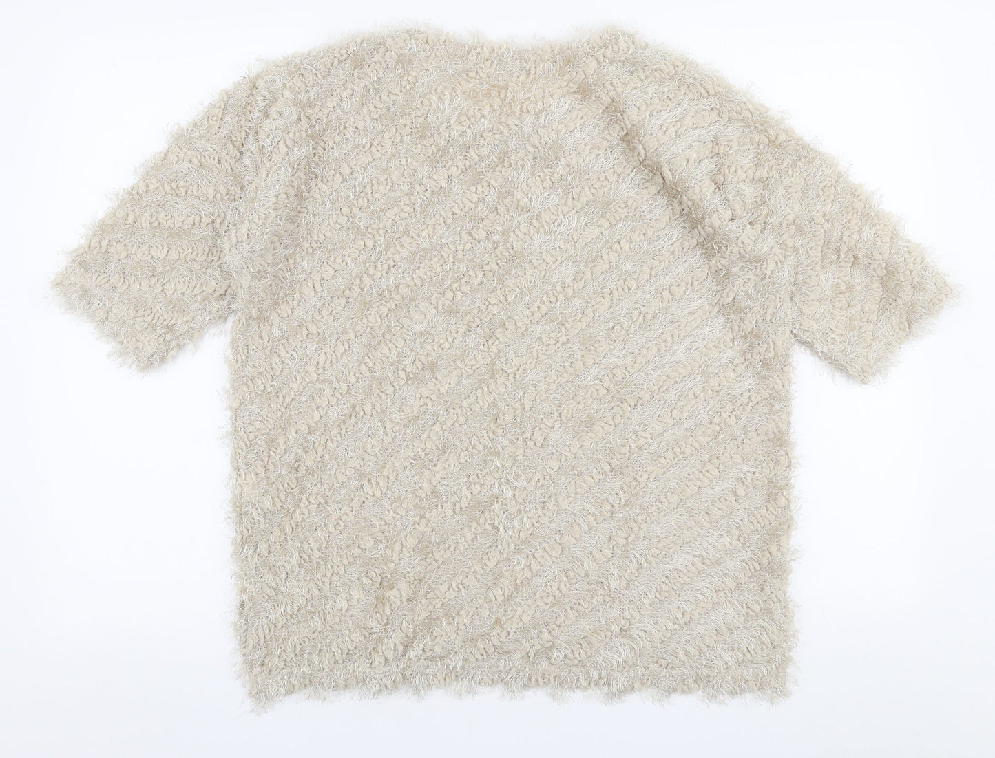 Womens UK Size 14 River Island Beige Pullover Jumper