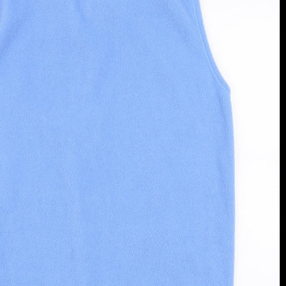 Womens UK Size S Daxon Blue Gilet
