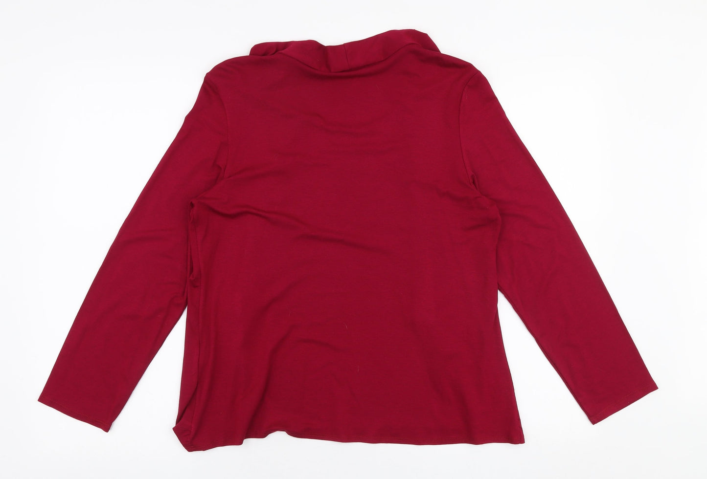Womens UK Size 14 Saloos Pink Basic Blouse
