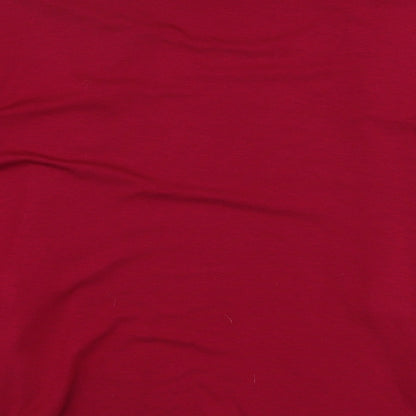 Womens UK Size 14 Saloos Pink Basic Blouse