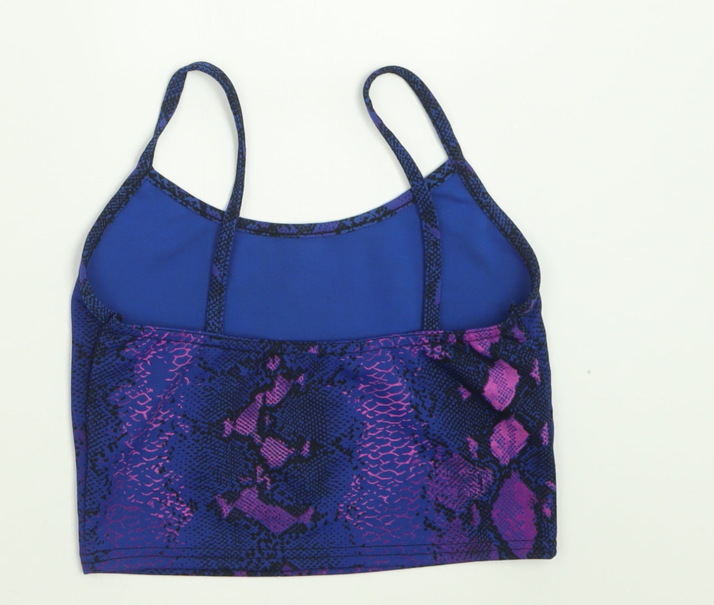 Womens UK Size 6 Missguided Purple Cropped Tank