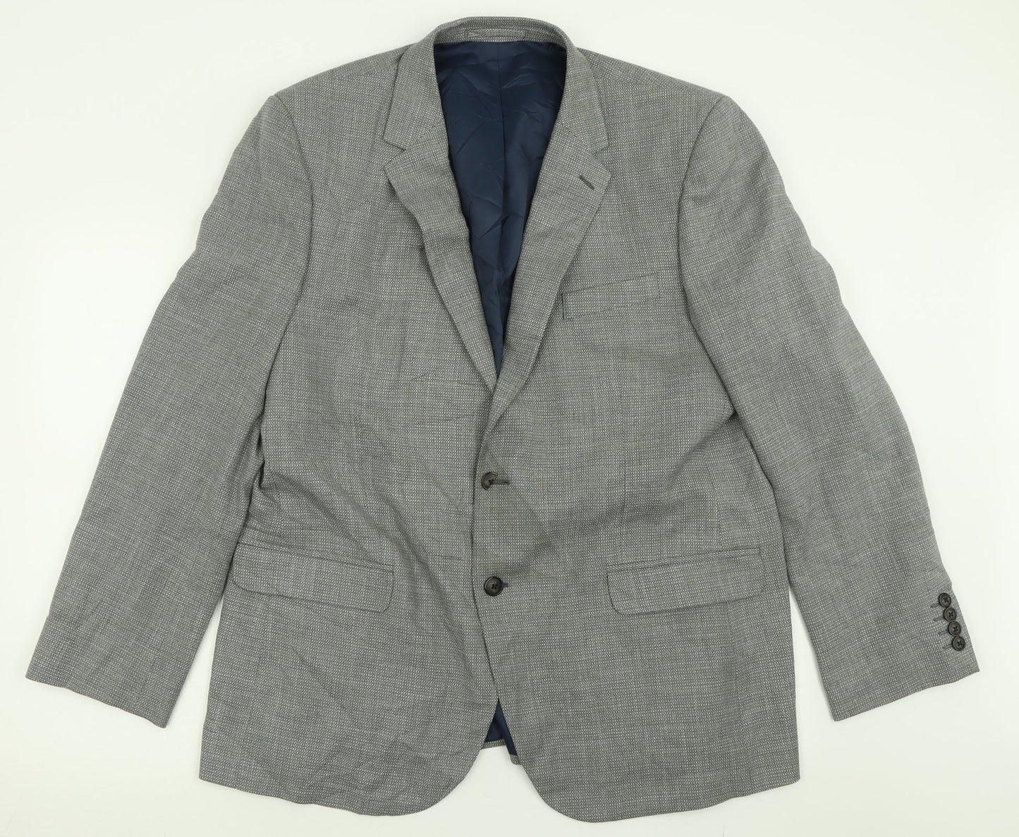 Mens UK Size 44 Marks and Spencer Regular Grey Suit Jacket