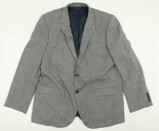 Mens UK Size 44 Marks and Spencer Regular Grey Suit Jacket