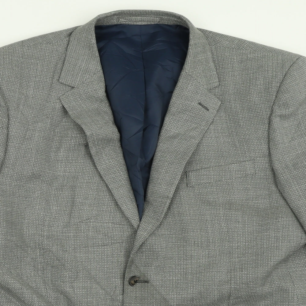 Mens UK Size 44 Marks and Spencer Regular Grey Suit Jacket