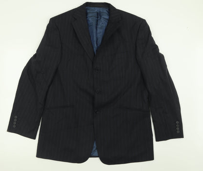 Mens UK Size 42 Marks and Spencer Regular Black Suit Jacket