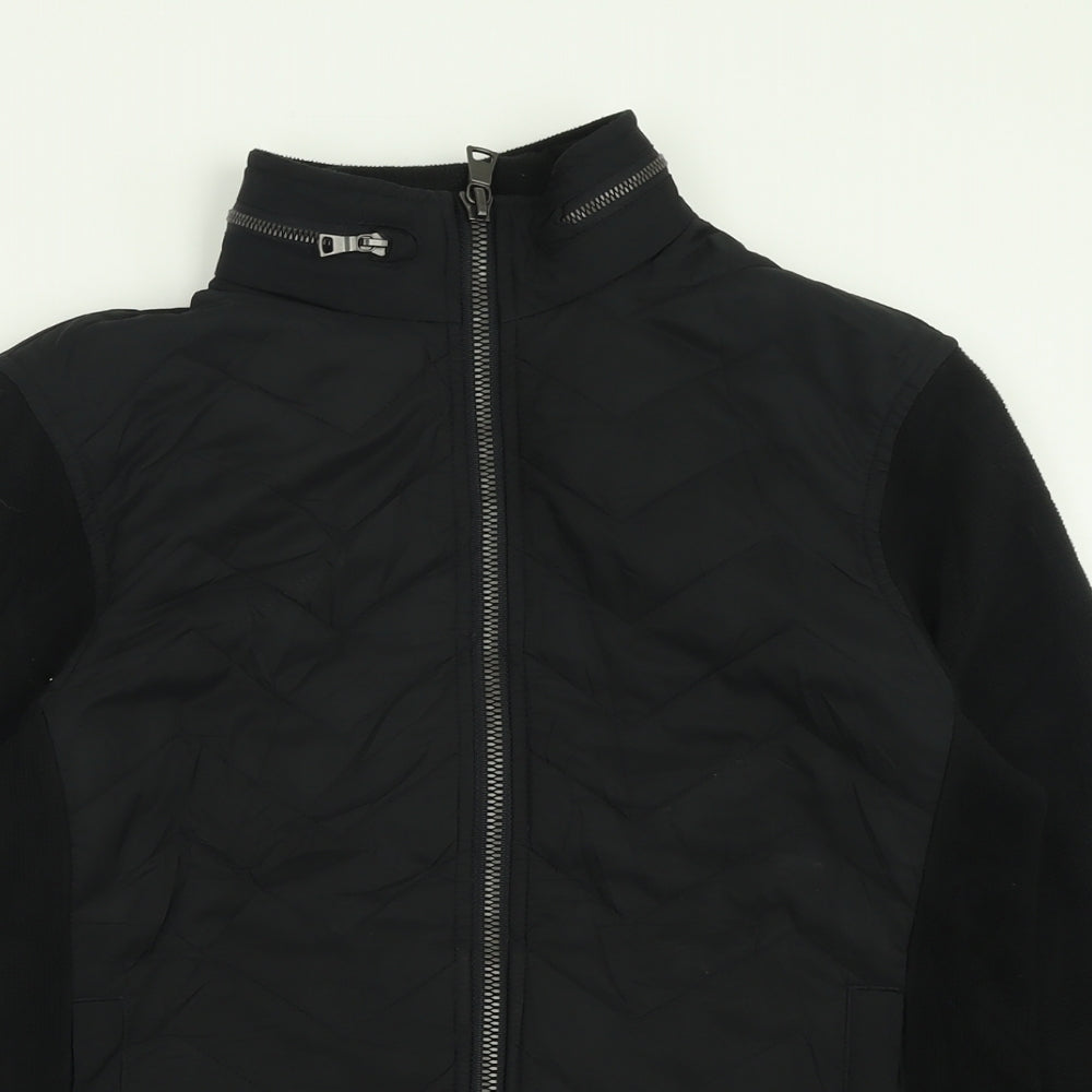 Mens UK Size S Blue Harbour Black Jacket