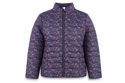 Womens UK Size M Anna De Lancay Blue Puffer Jacket