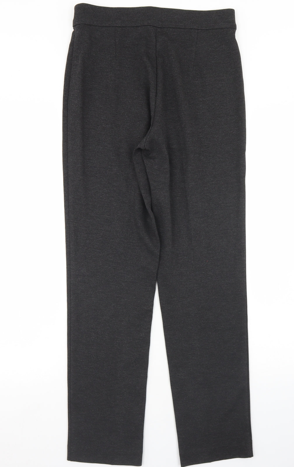 Womens UK Size 10 Marks and Spencer Regular Fit Dress Pants Grey Trousers