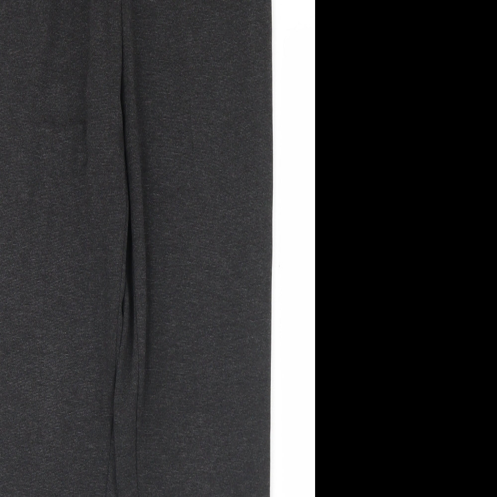 Womens UK Size 10 Marks and Spencer Regular Fit Dress Pants Grey Trousers