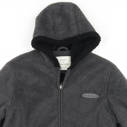 Womens UK Size 14 Pure & Natural Grey Jacket