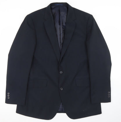 Mens UK Size 42 Taylor & Wright Regular Black Suit Jacket