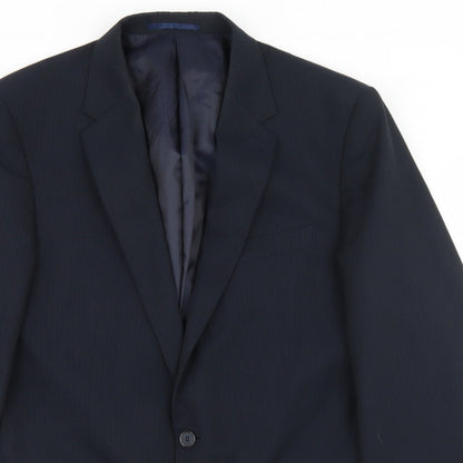 Mens UK Size 42 Taylor & Wright Regular Black Suit Jacket