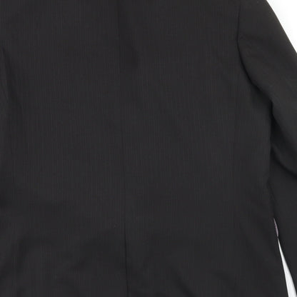 Mens UK Size 42 Taylor & Wright Regular Black Suit Jacket