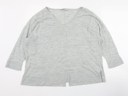 Womens UK Size 20 Per Una Grey Pullover Jumper