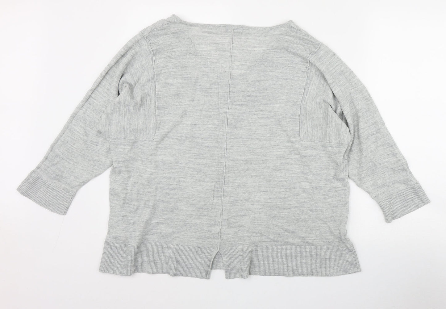 Womens UK Size 20 Per Una Grey Pullover Jumper