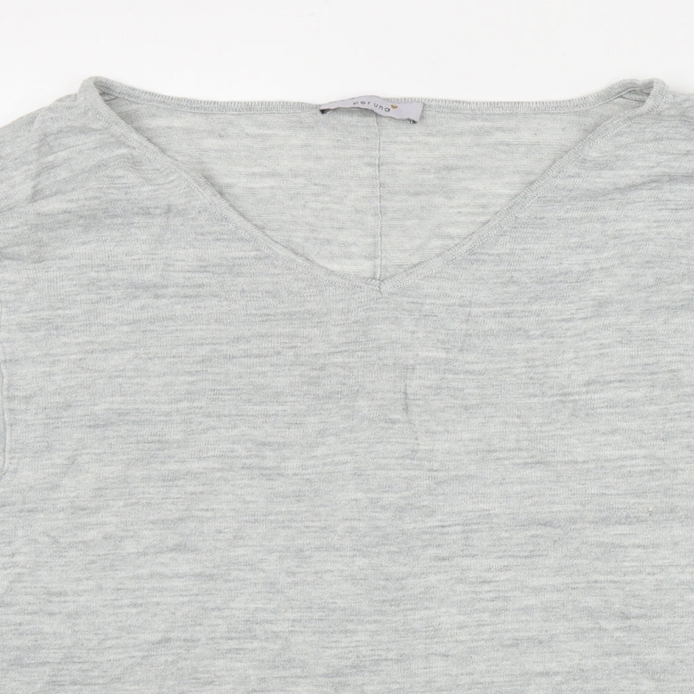 Womens UK Size 20 Per Una Grey Pullover Jumper