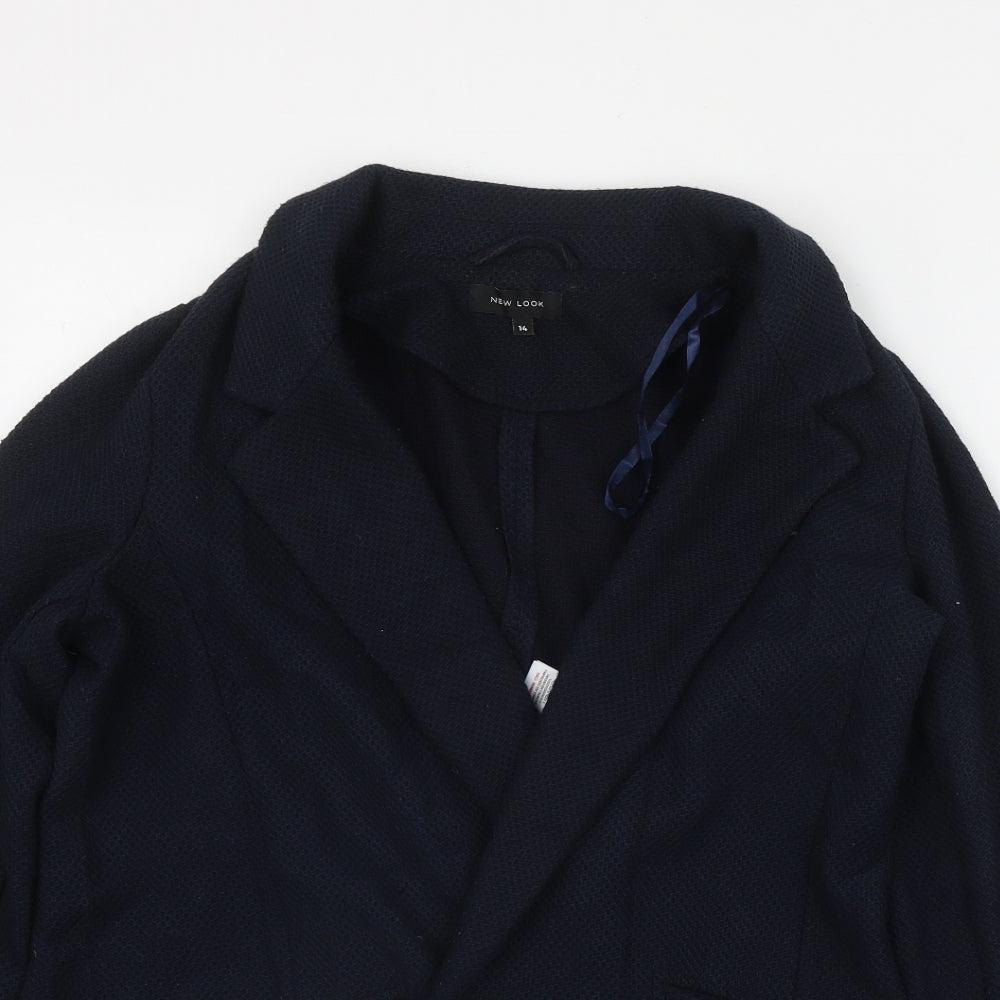 Womens UK Size 10 New Look Blue Jacket