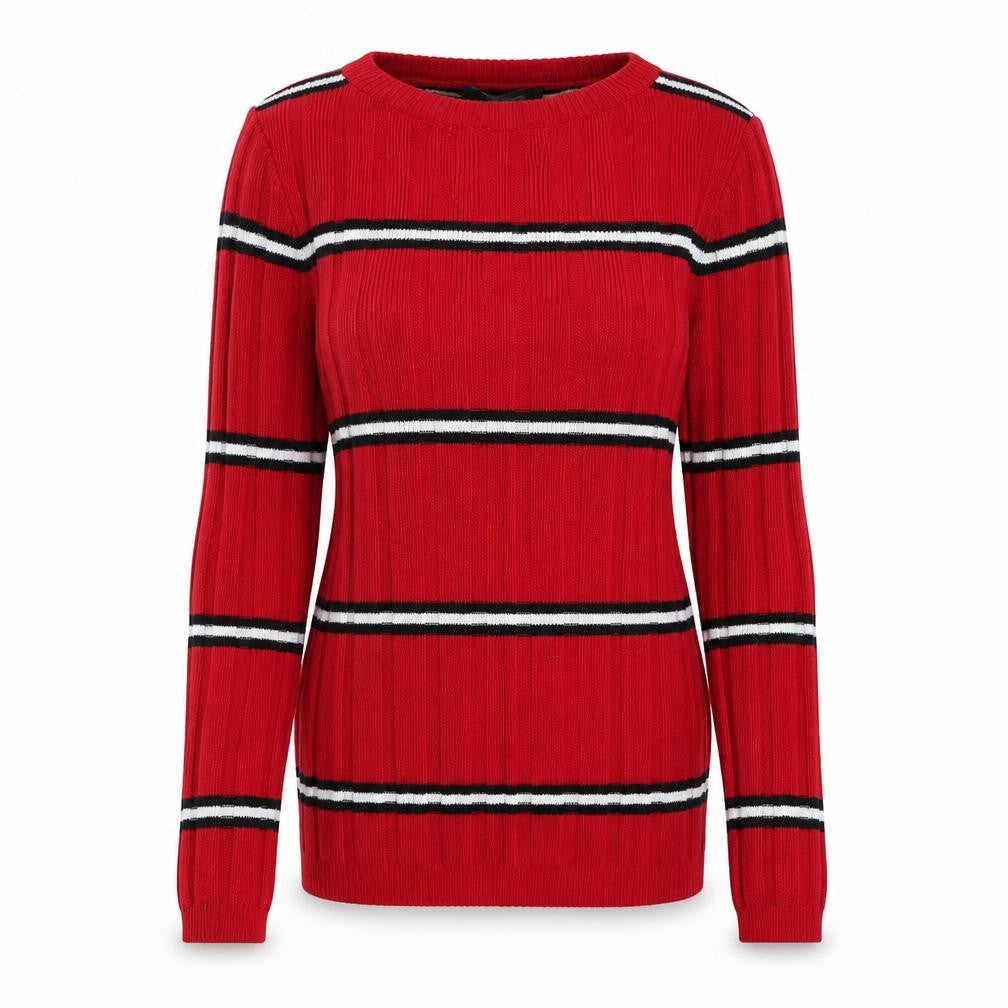 Womens UK Size 4 Primark Red Pullover Jumper