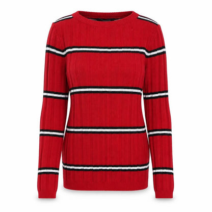 Womens UK Size 4 Primark Red Pullover Jumper