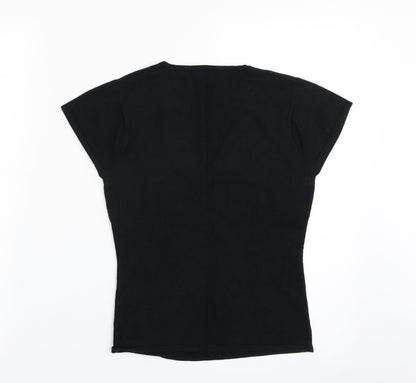 Womens UK Size 8 Wallis Black Pullover Jumper