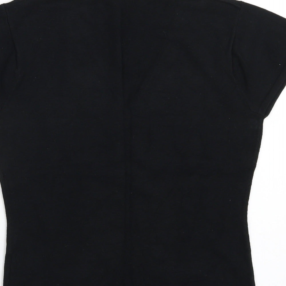 Womens UK Size 8 Wallis Black Pullover Jumper
