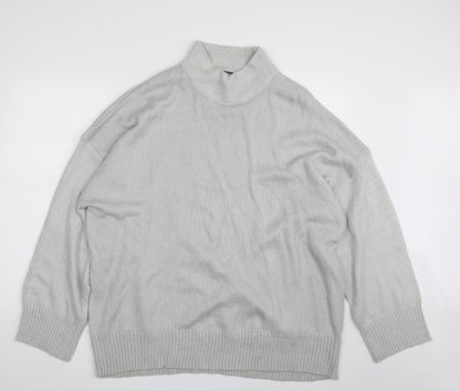 Womens UK Size 14 Missguided Grey Pullover Jumper