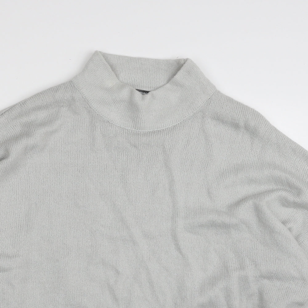 Womens UK Size 14 Missguided Grey Pullover Jumper