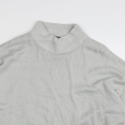 Womens UK Size 14 Missguided Grey Pullover Jumper
