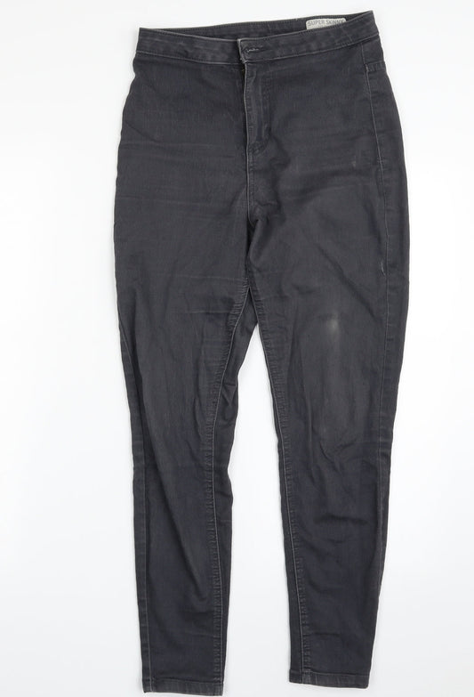 Womens UK Size 10 Marks and Spencer Slim Fit Jegging Grey Jeans