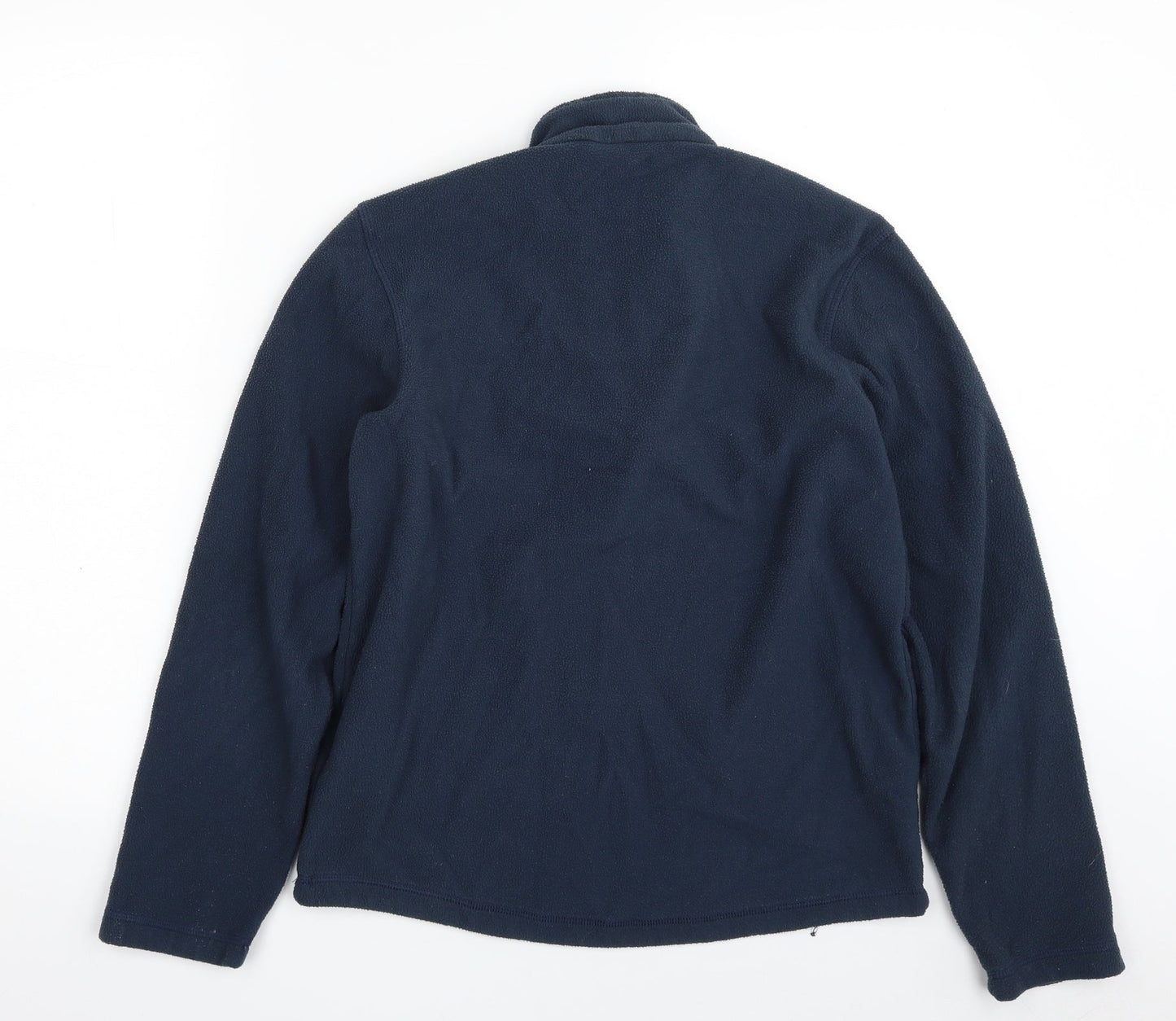 Quechua Womens Blue  100% Polyester Pullover Sweatshirt Size S  Zip