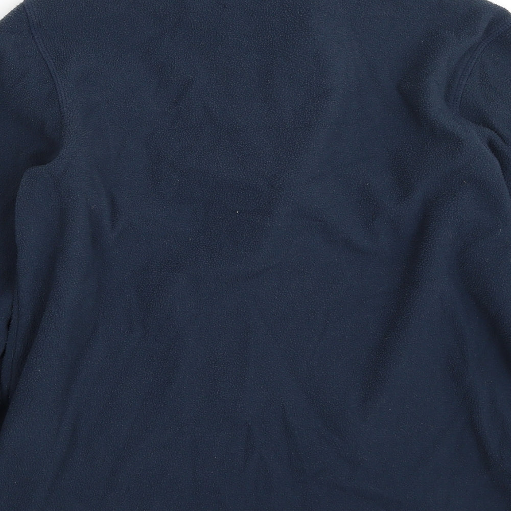Quechua Womens Blue  100% Polyester Pullover Sweatshirt Size S  Zip