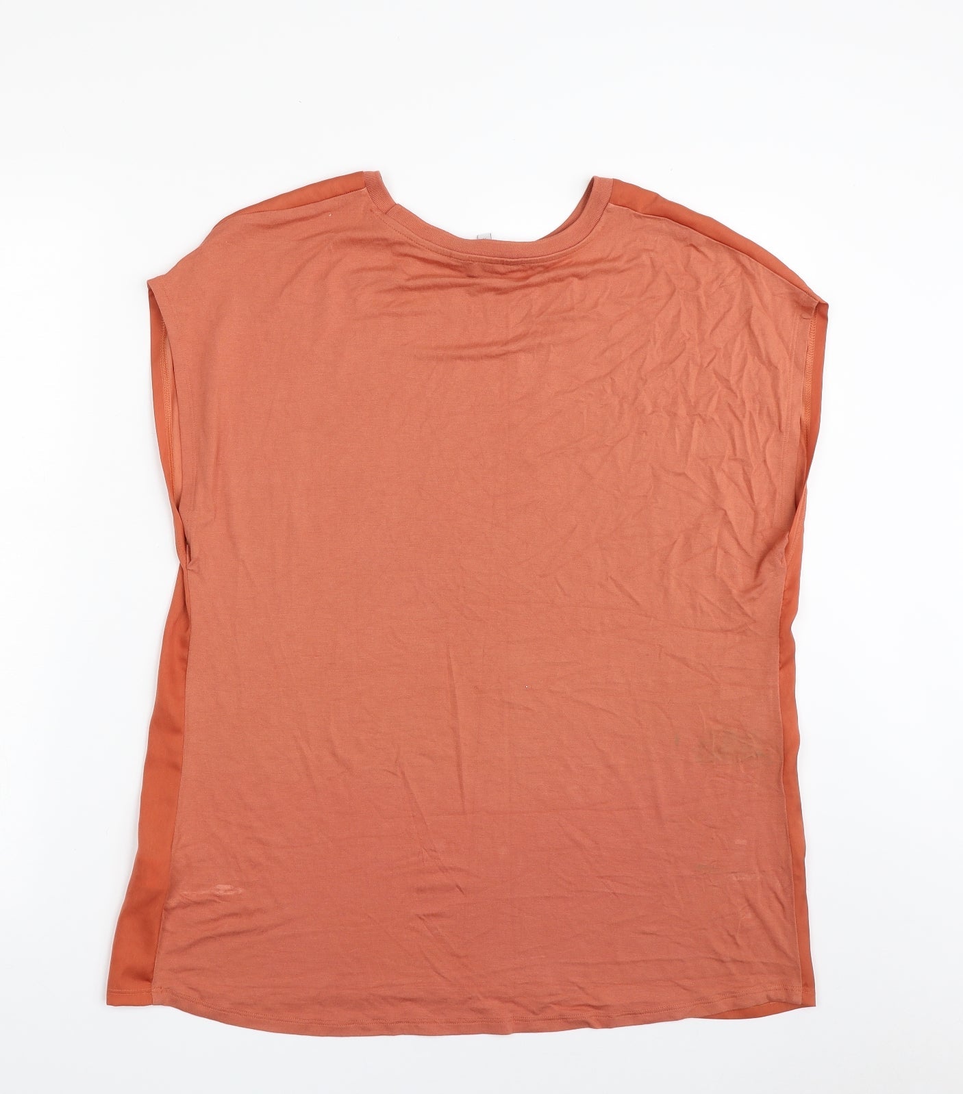 Womens UK Size 16 NEXT Brown Basic T-Shirt