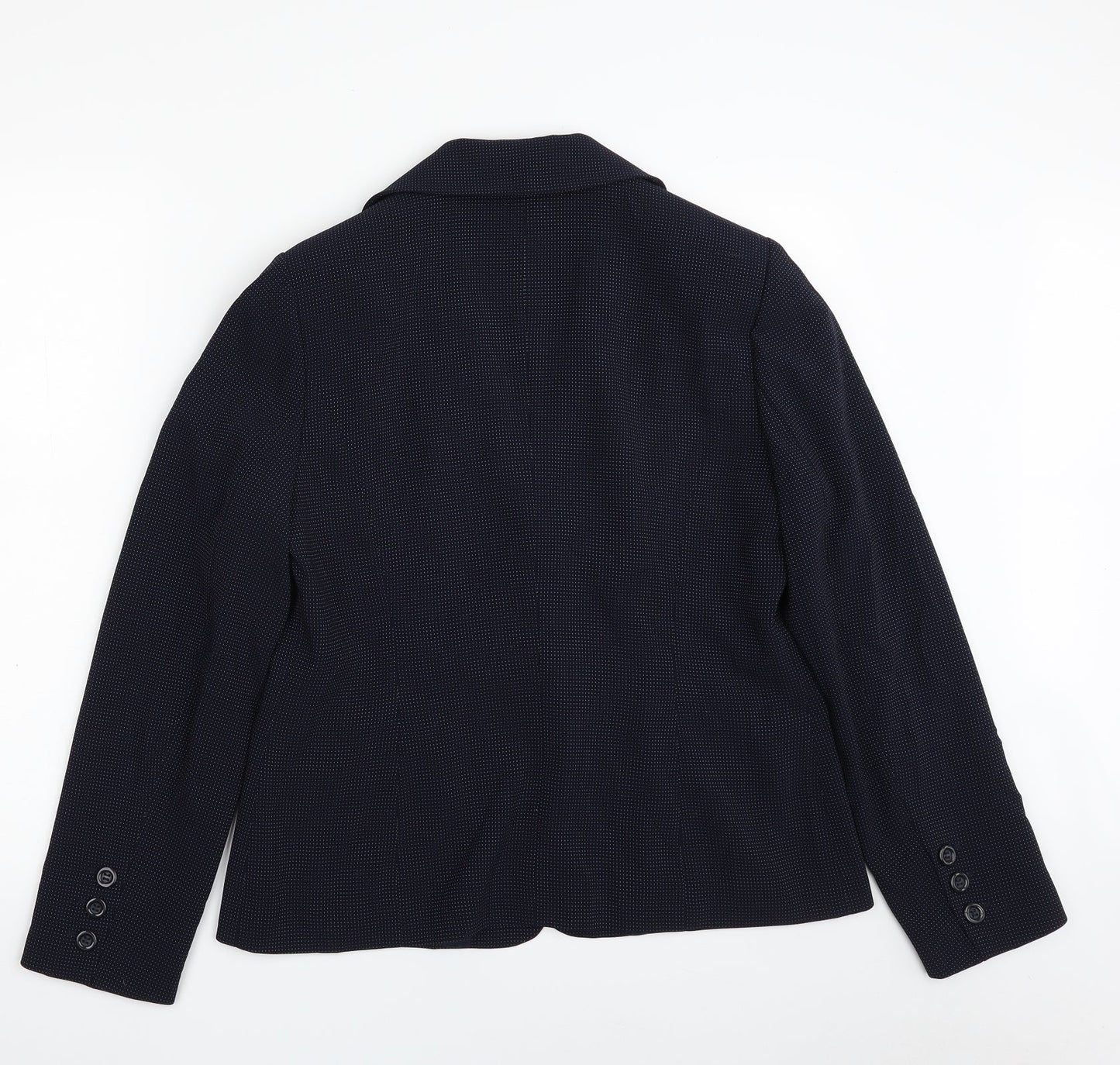 Womens UK Size 12 Planet Blue Jacket Blazer