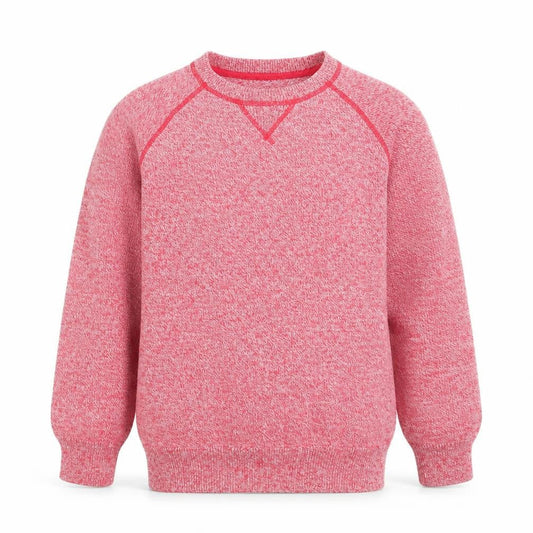 Gap Girls Pink Crew Neck  100% Cotton Pullover Jumper Size 10-11 Years  Pullover