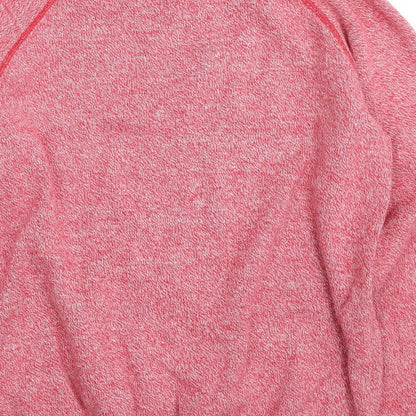 Gap Girls Pink Crew Neck  100% Cotton Pullover Jumper Size 10-11 Years  Pullover