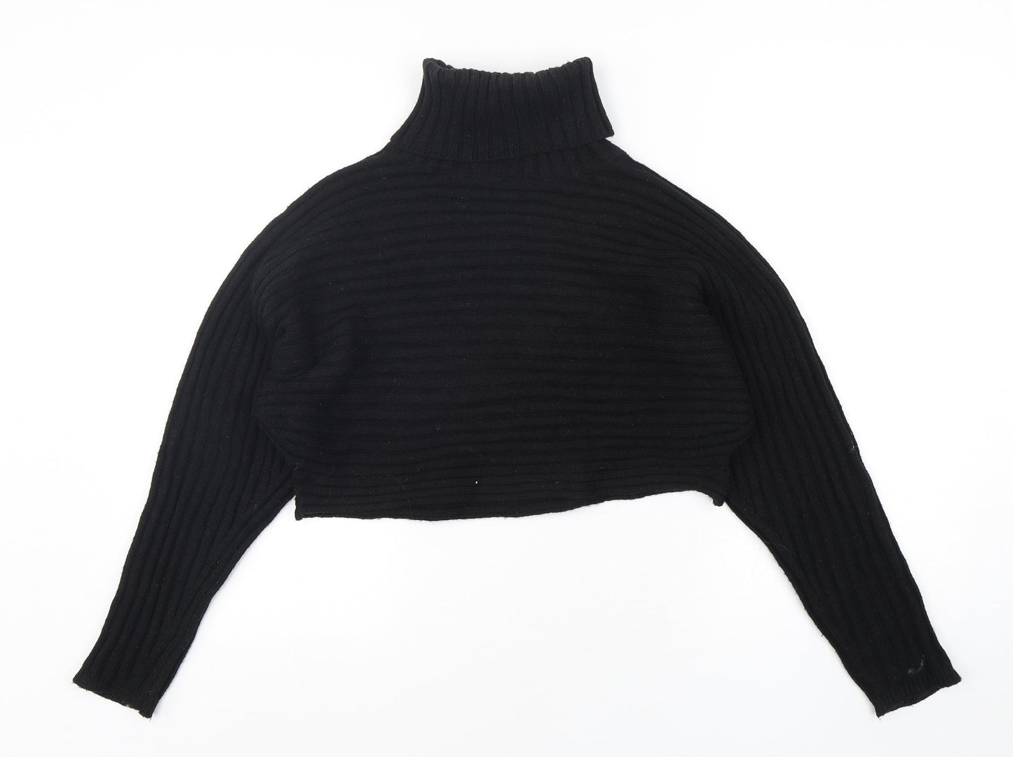 Womens UK Size S New Look Black Pullover Jumper