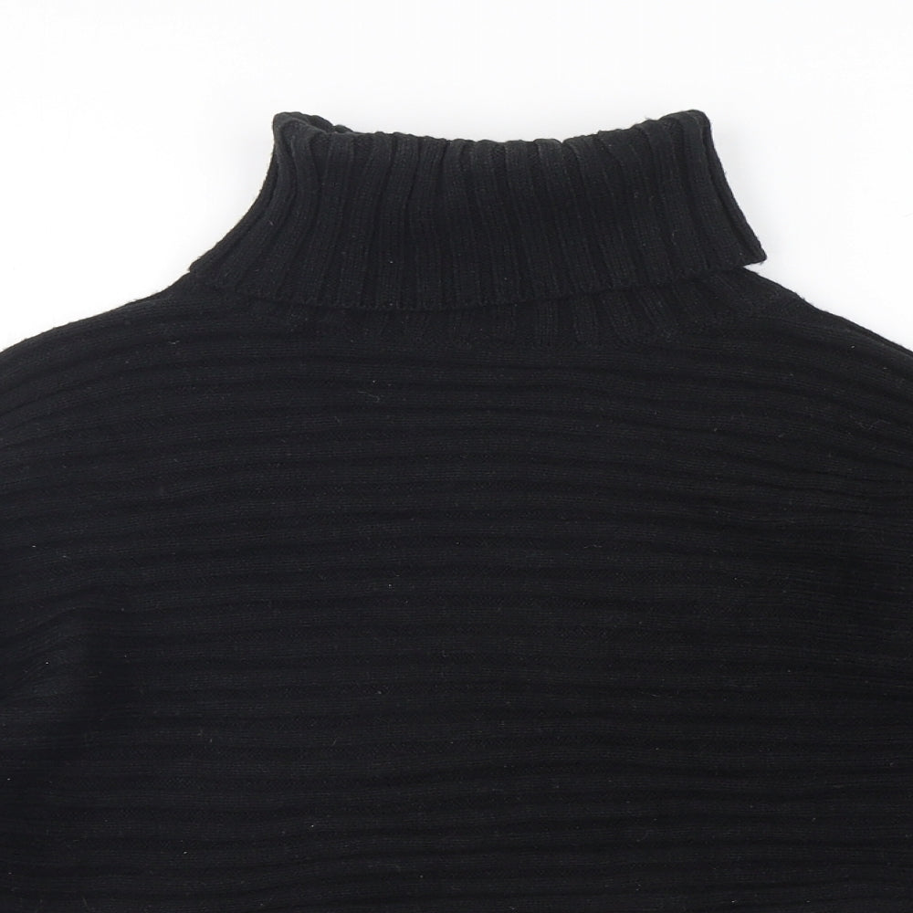 Womens UK Size S New Look Black Pullover Jumper