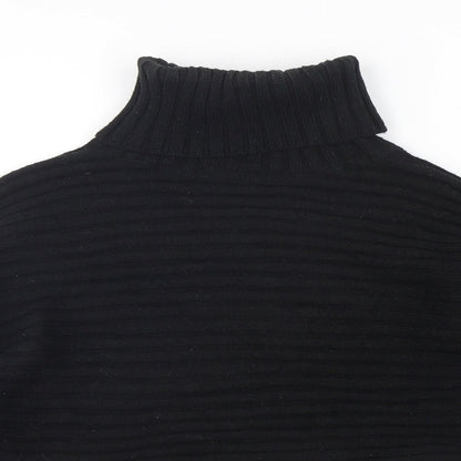 Womens UK Size S New Look Black Pullover Jumper