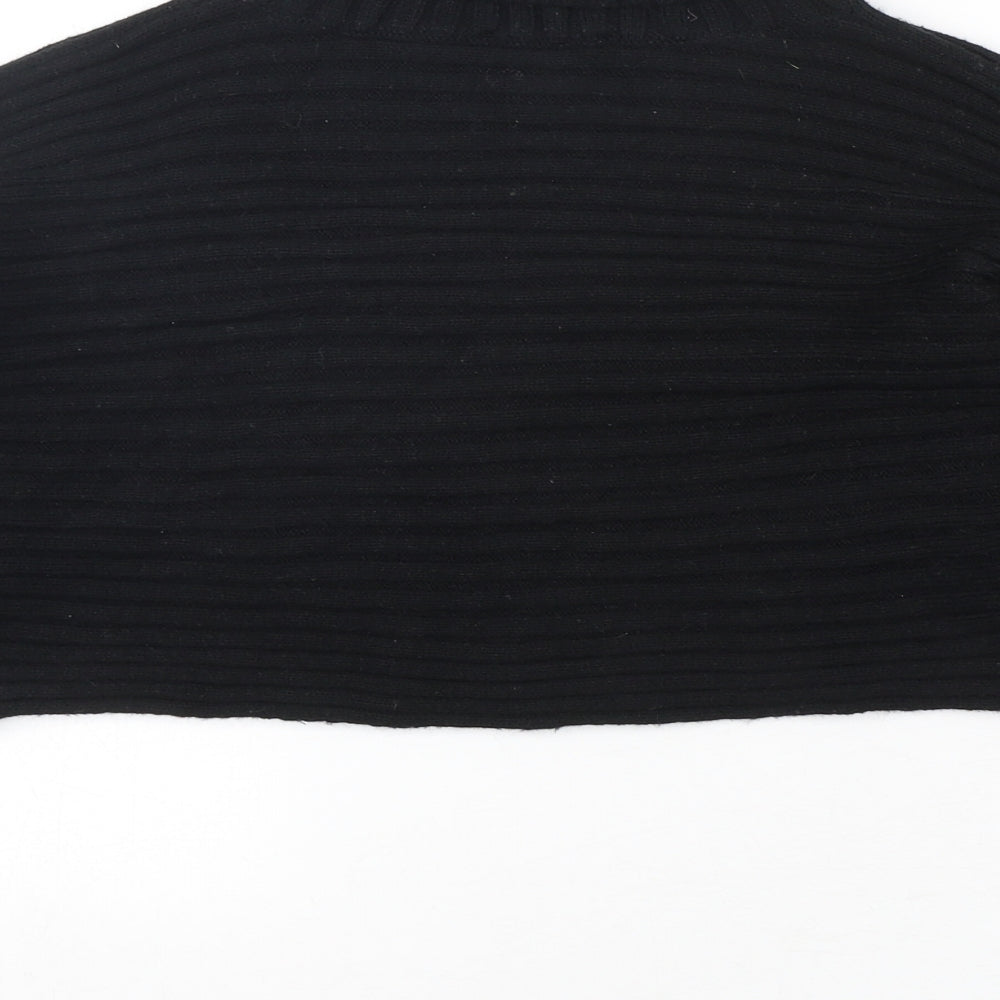 Womens UK Size S New Look Black Pullover Jumper