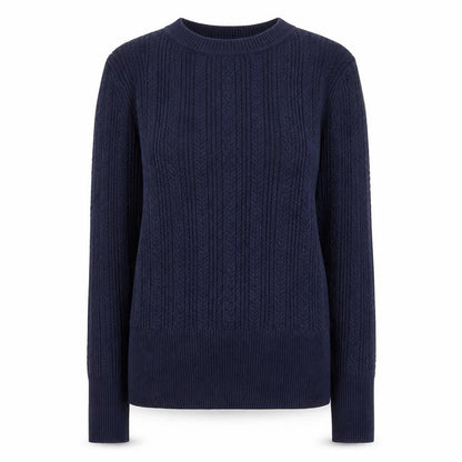 Womens UK Size 6 Marks and Spencer Blue Pullover Jumper