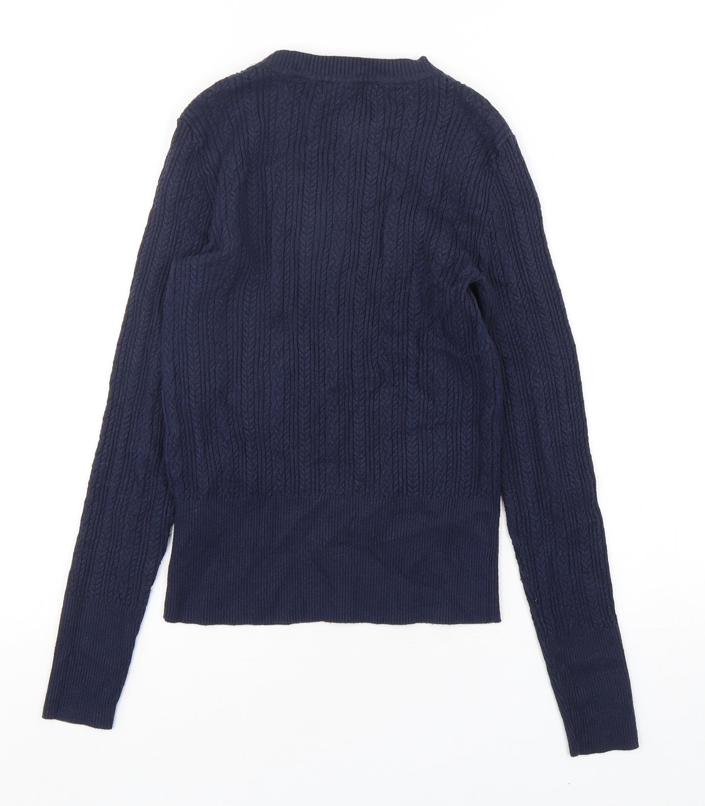 Womens UK Size 6 Marks and Spencer Blue Pullover Jumper