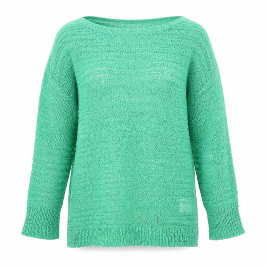 Womens UK Size S Paramour Green Pullover Jumper