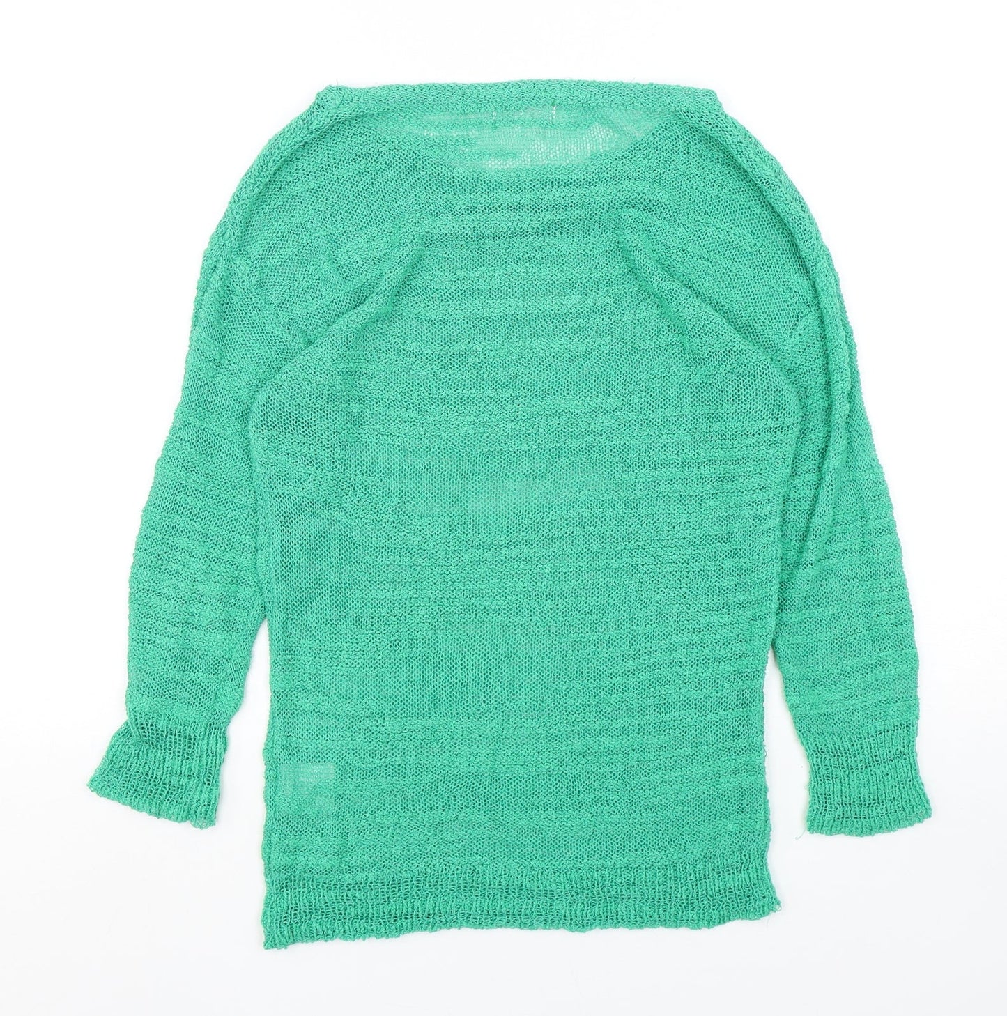Womens UK Size S Paramour Green Pullover Jumper